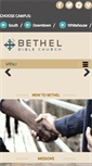 Mobile Screenshot of bethelbible.com